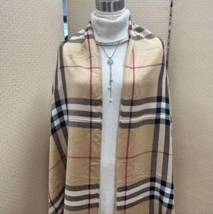 Burberry Haymarket 100% Cashmere Scarf